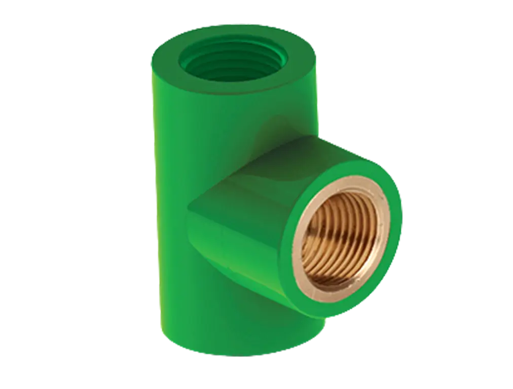 RFL uPVC Thread Brass Tee