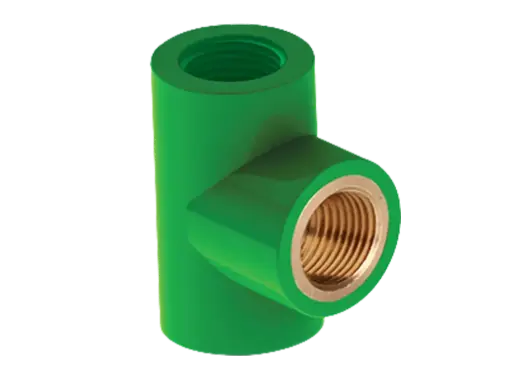 RFL uPVC Thread Brass Tee